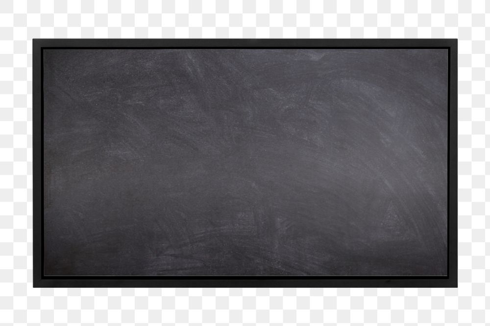 Chalkboard png mockup element, editable design