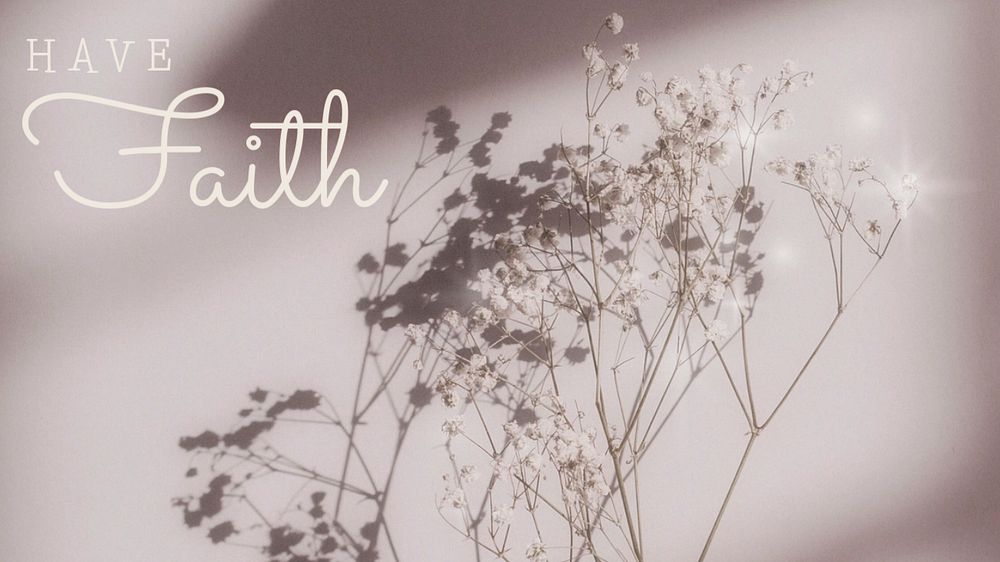 Religious faith  blog banner template, editable text