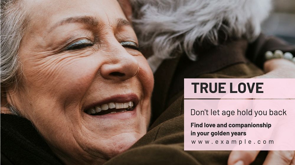 True love blog banner template