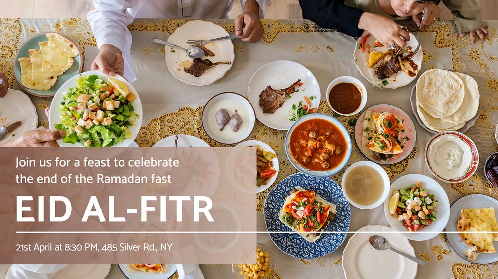 Eid al-Fitr blog banner template