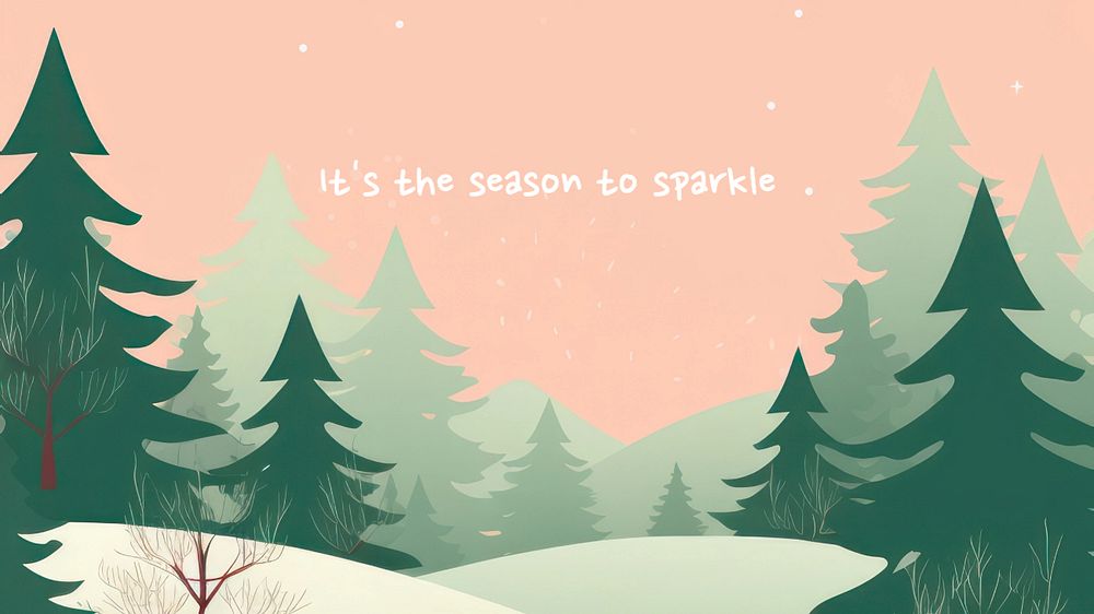 Festive season blog banner template