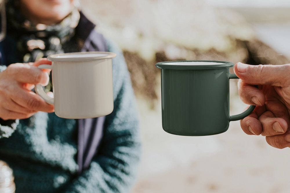 Coffee mug mockup, product design