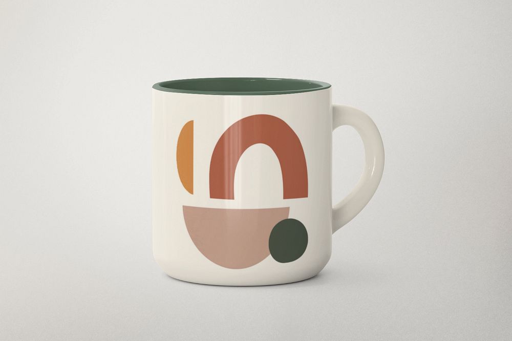 Coffee mug mockup, editable design