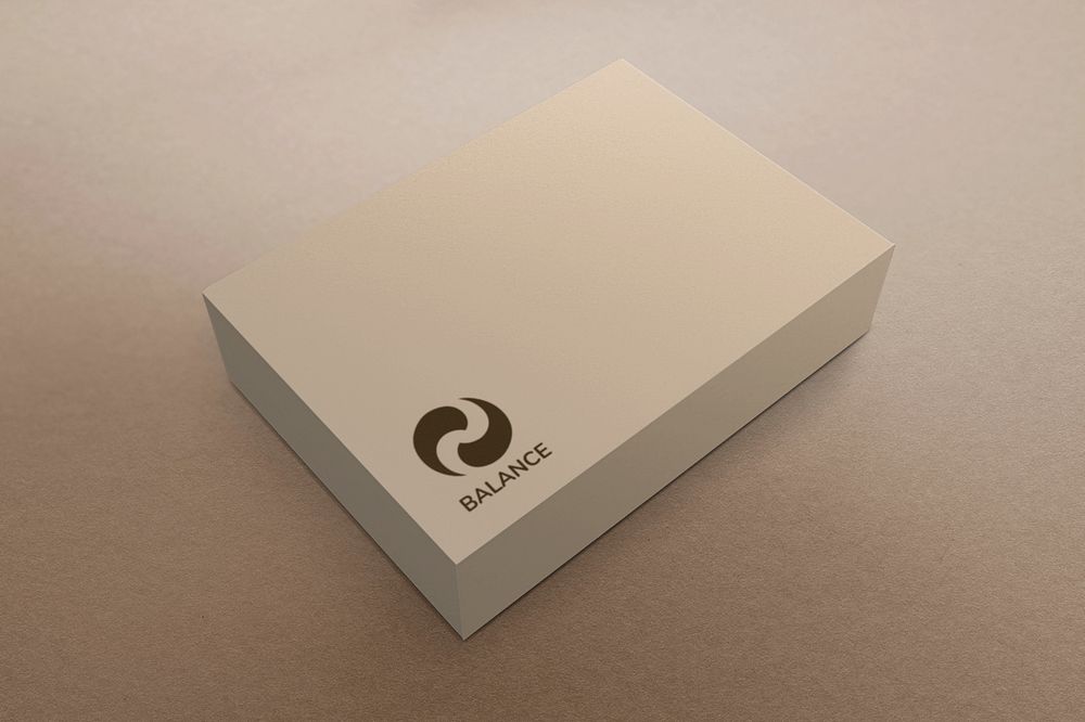 Craft paper box mockup, editable product packaging