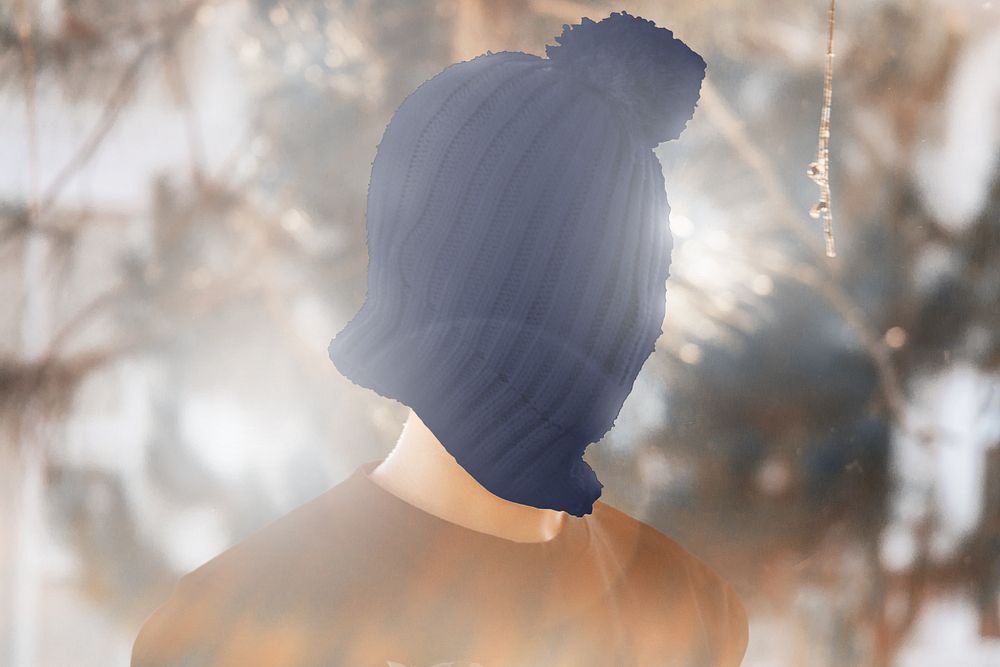 Beanie mockup, editable design