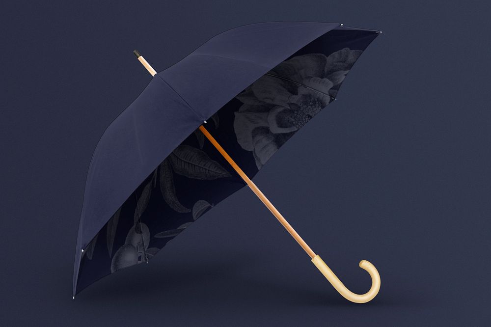 Umbrella  mockup, editable design