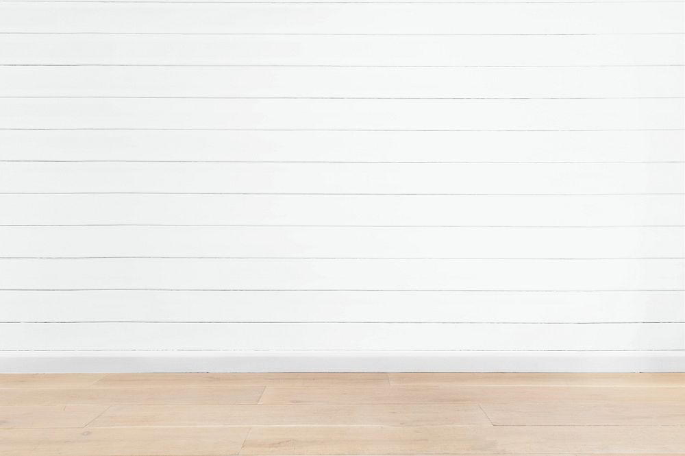 Wall editable mockup, empty room