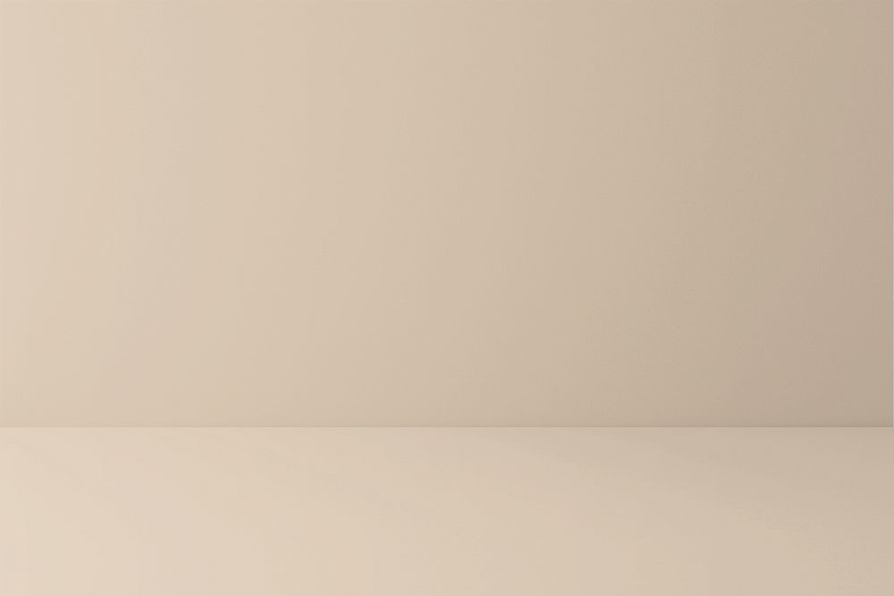 Beige wall product background mockup, editable design