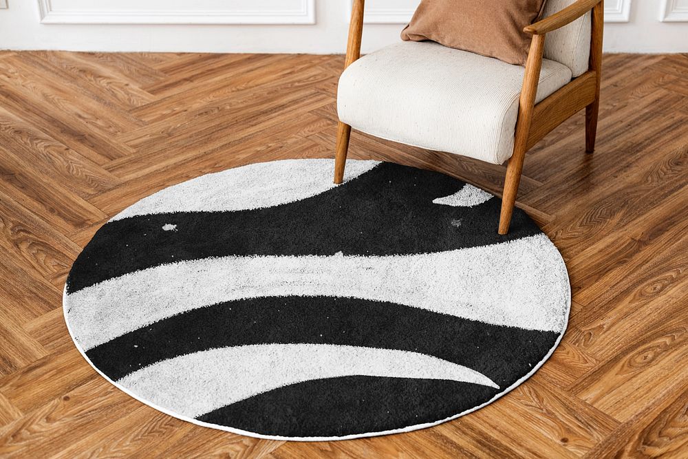 Doormat mockup, home decoration, editable design