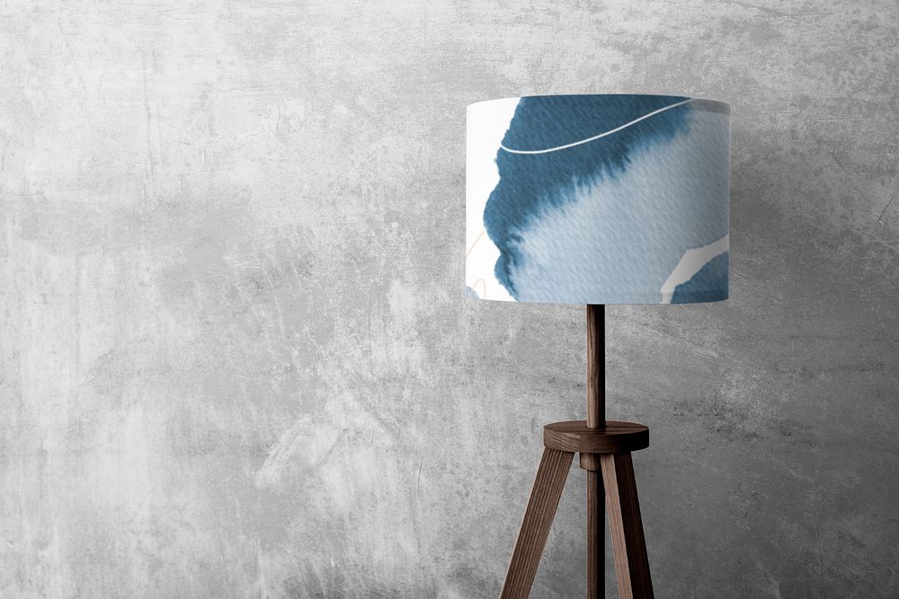 Lamp mockup, home & living, customizable design