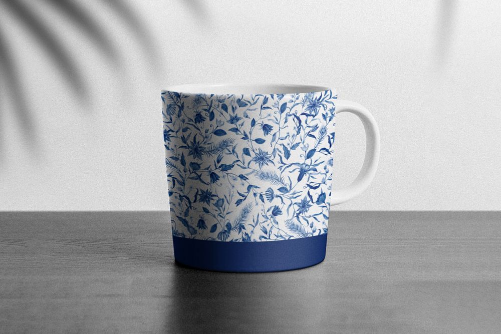 Editable coffee mug mockup, product design