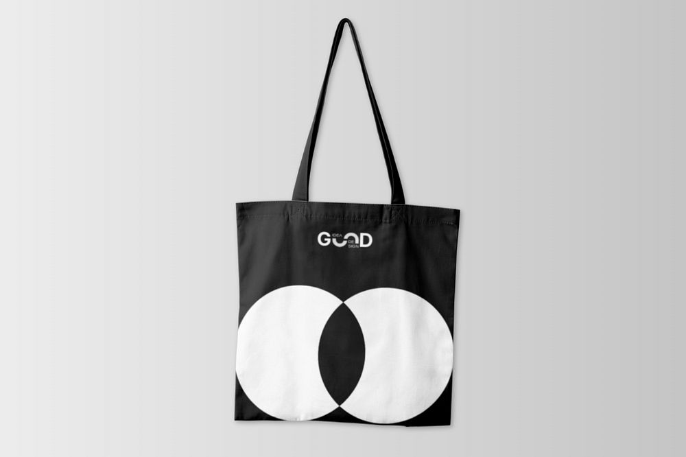 Canvas tote bag mockup, editable design