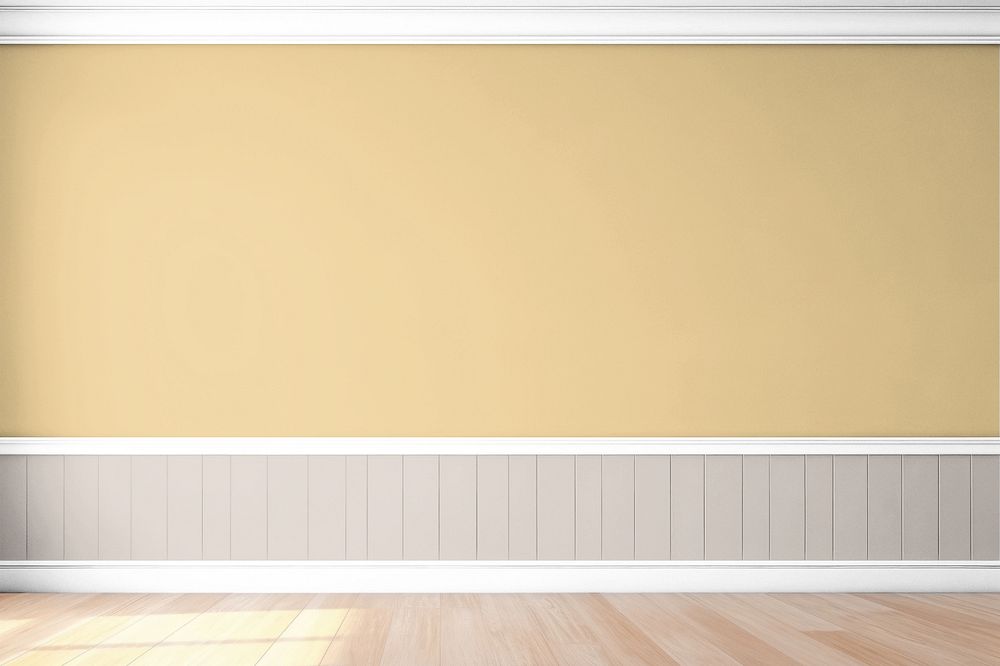 Wall  editable mockup, interior design 