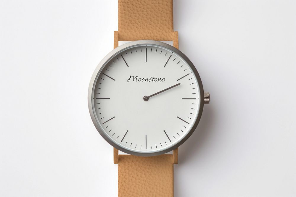 Wristwatch  editable mockup 