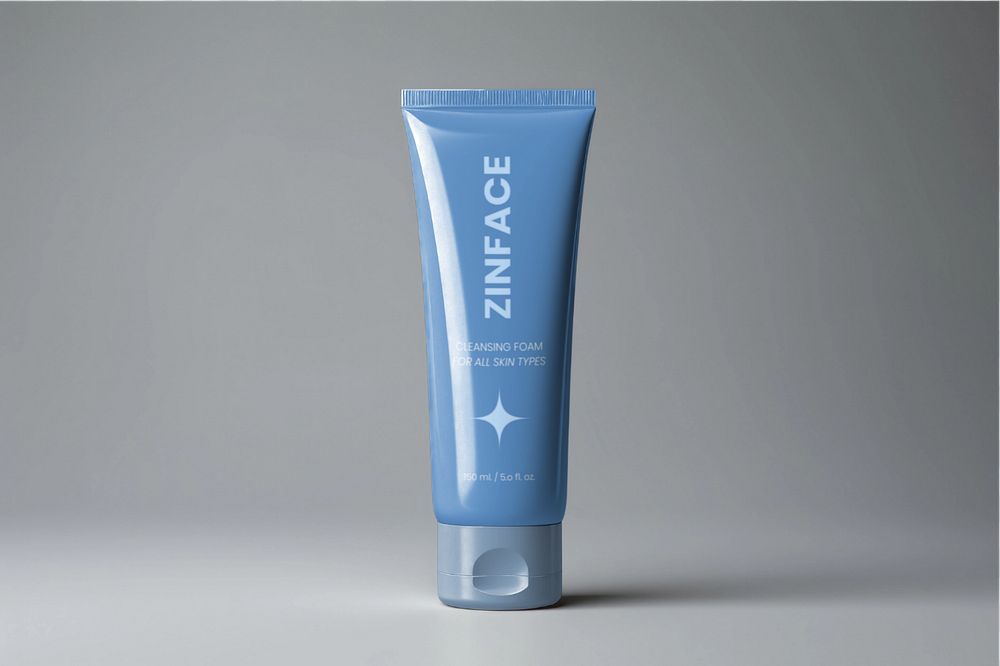 Skincare tube  editable mockup 