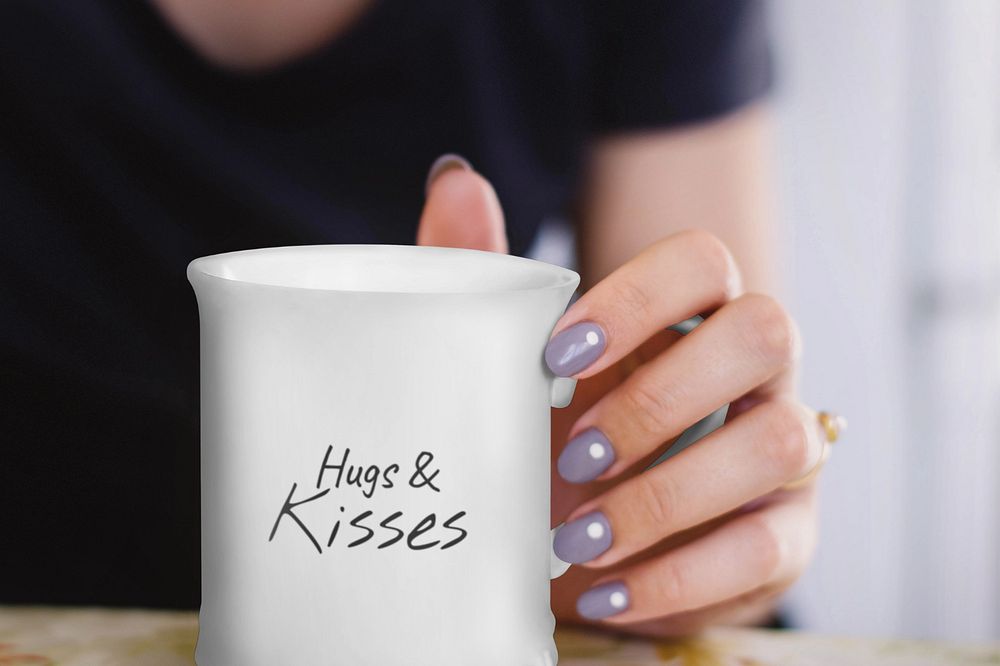 Coffee mug  editable mockup