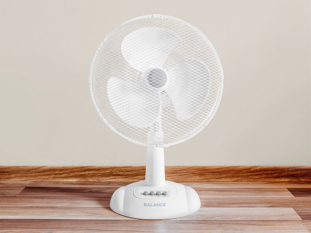 Standing fan  editable mockup