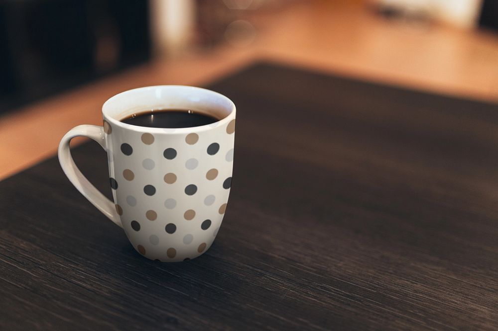 Coffee mug  editable mockup