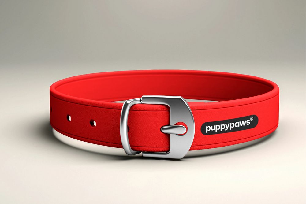 Pet collar  editable mockup 