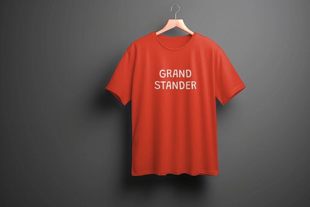 T-shirt editable mockup, apparel