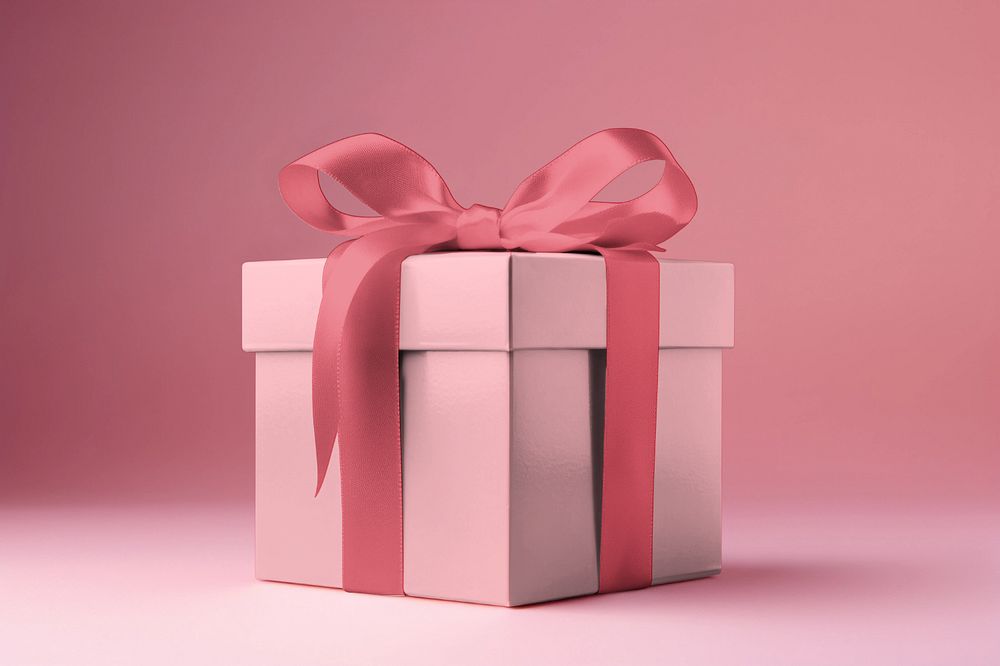 Gift box editable mockup