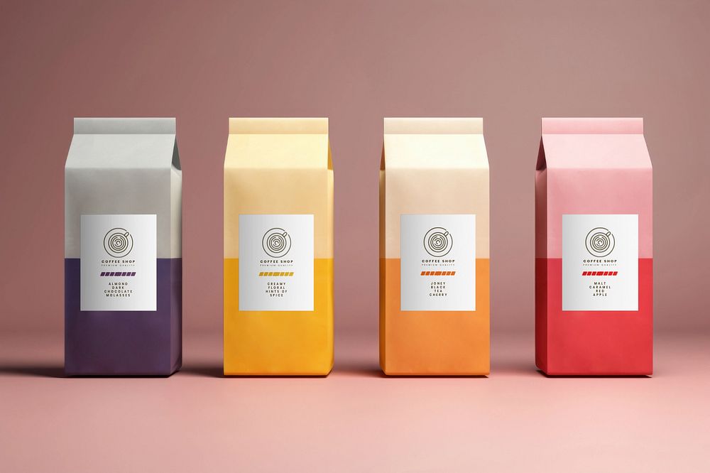 Juice carton  editable mockup, drink packaging 