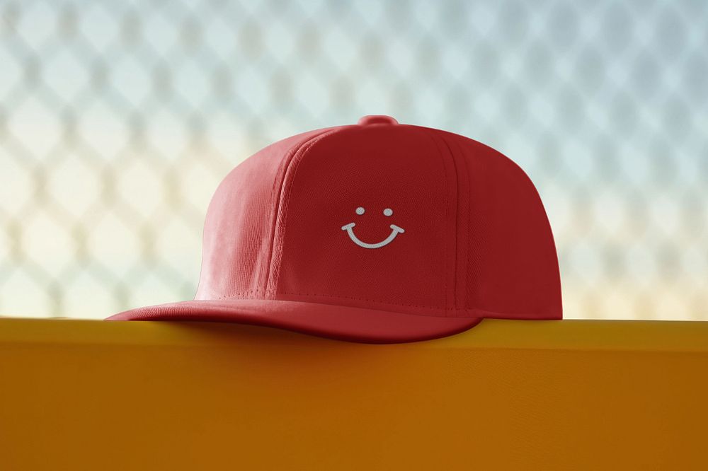 Cap hat  editable mockup, fashion design 