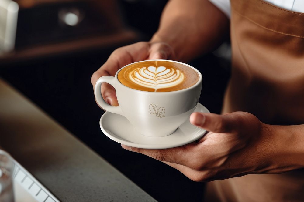 Coffee cup  editable mockup 