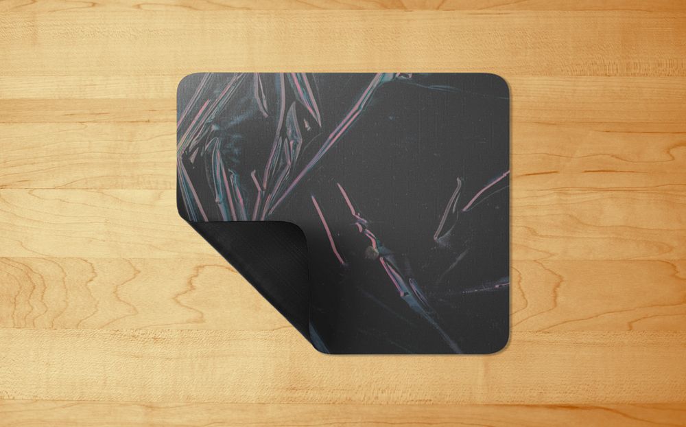 Mousepad editable mockup, product design