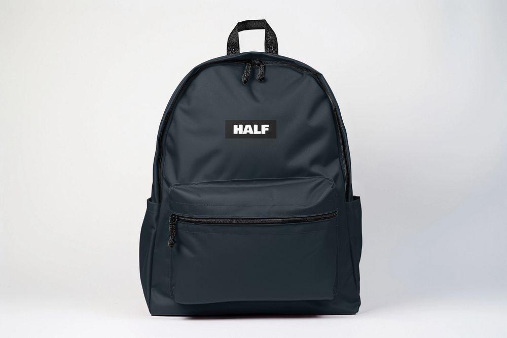 Backpack mockup, editable design