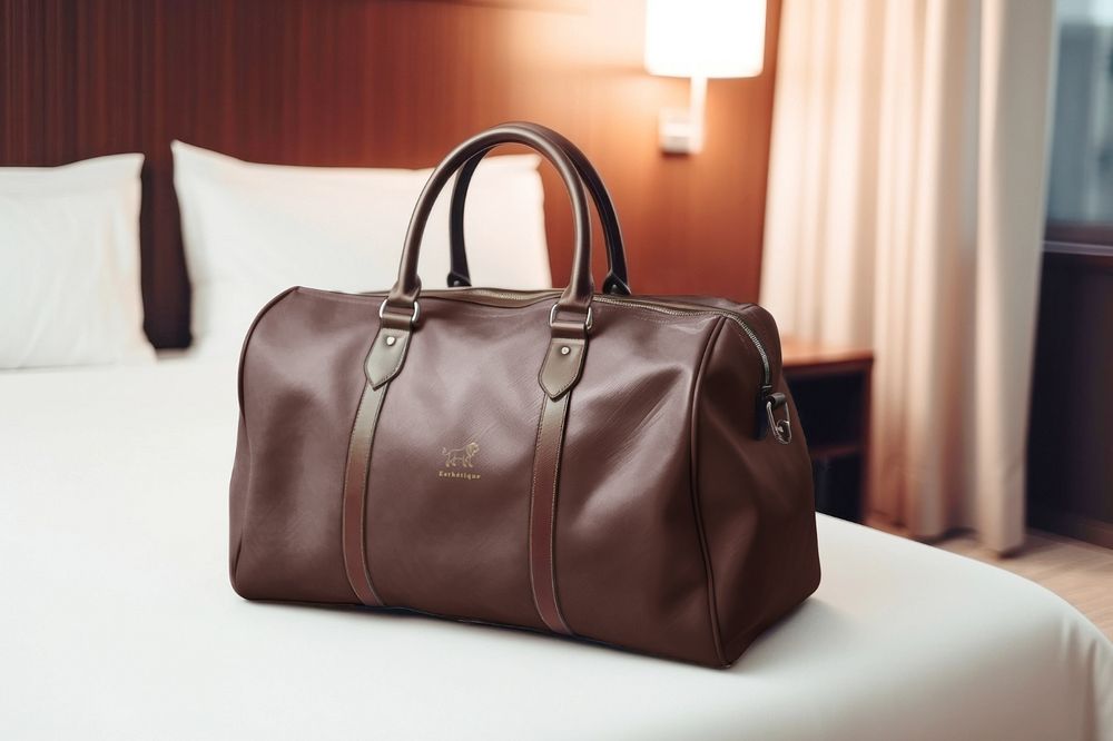6592+ Duffle Bag Mockup Free