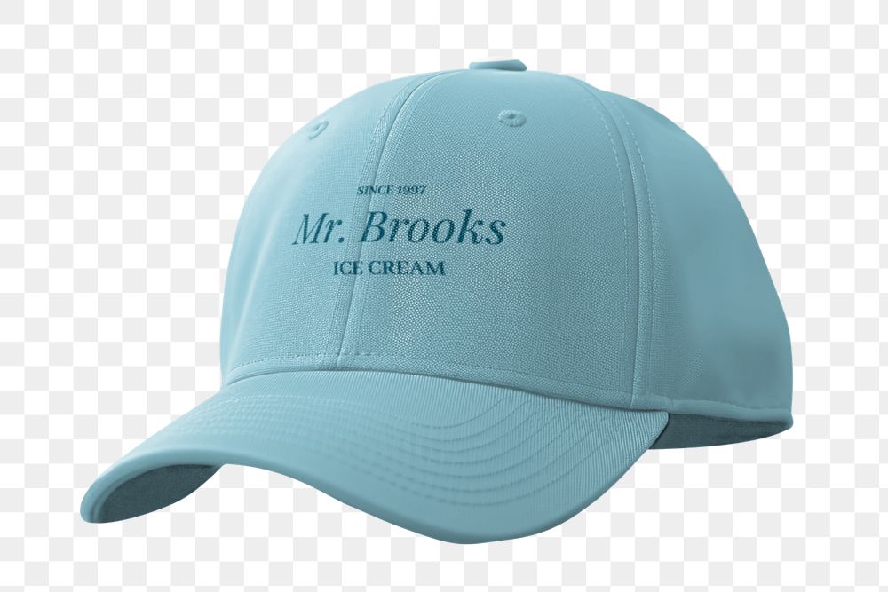 Casual cap, fashion apparel mockup