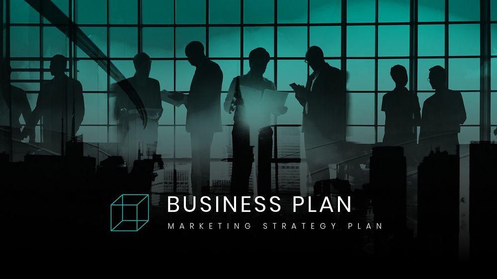 Business plan PowerPoint presentation template, corporate editable design 