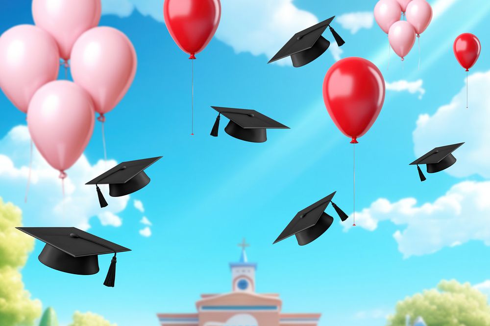 3D editable graduation remix