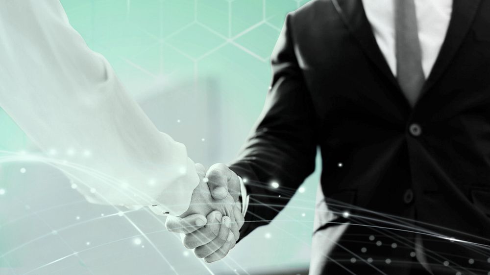 Business agreement remix Premium Editable Design rawpixel Business agreement remix Premium Editable Design rawpixel