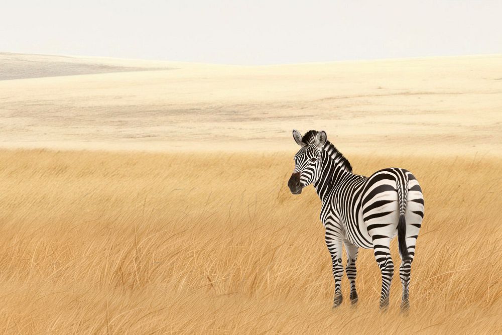 Zebra wildlife animal wildlife nature remix, editable design