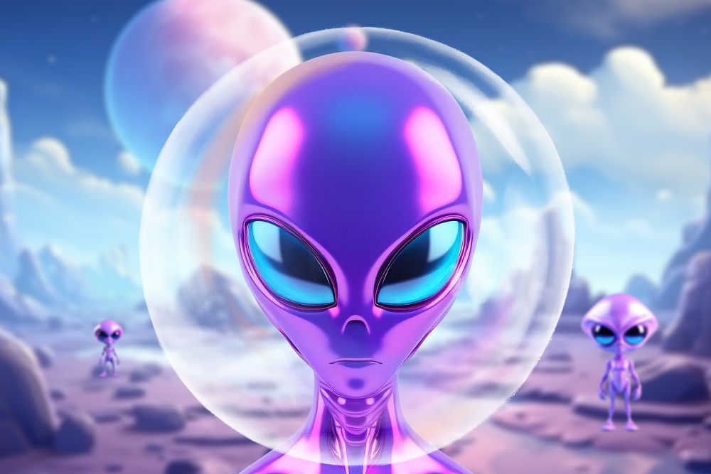 Emotionless alien fantasy remix, editable design