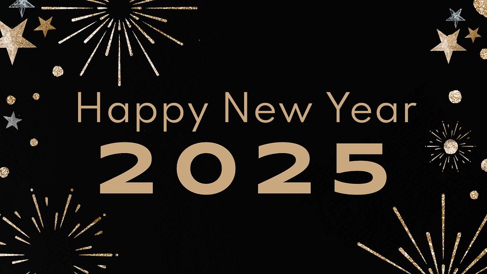 New Year 2024 blog banner template