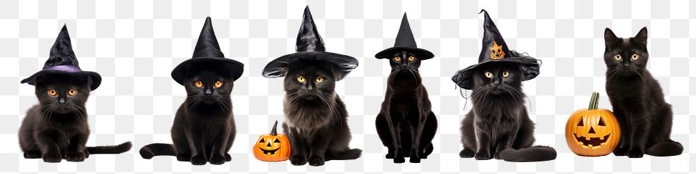  Halloween costume pet  png cut out element set, transparent background