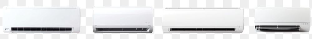 Air conditioner png cut out element set, transparent background