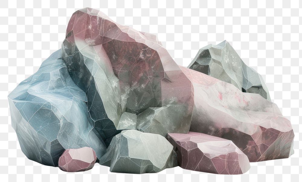 PNG 3d render of rock accessories accessory gemstone.