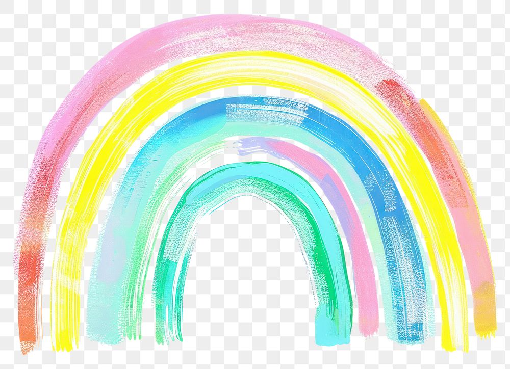PNG Rainbow illustration architecture painting arched.