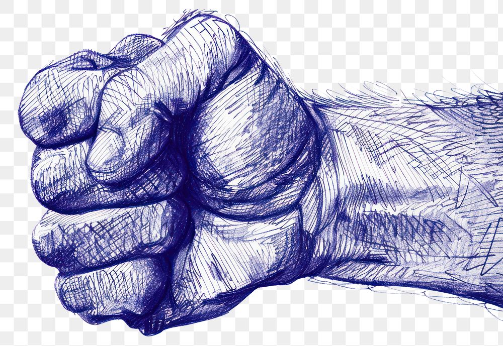 PNG Vintage drawing fist bump Hand hand illustrated person.
