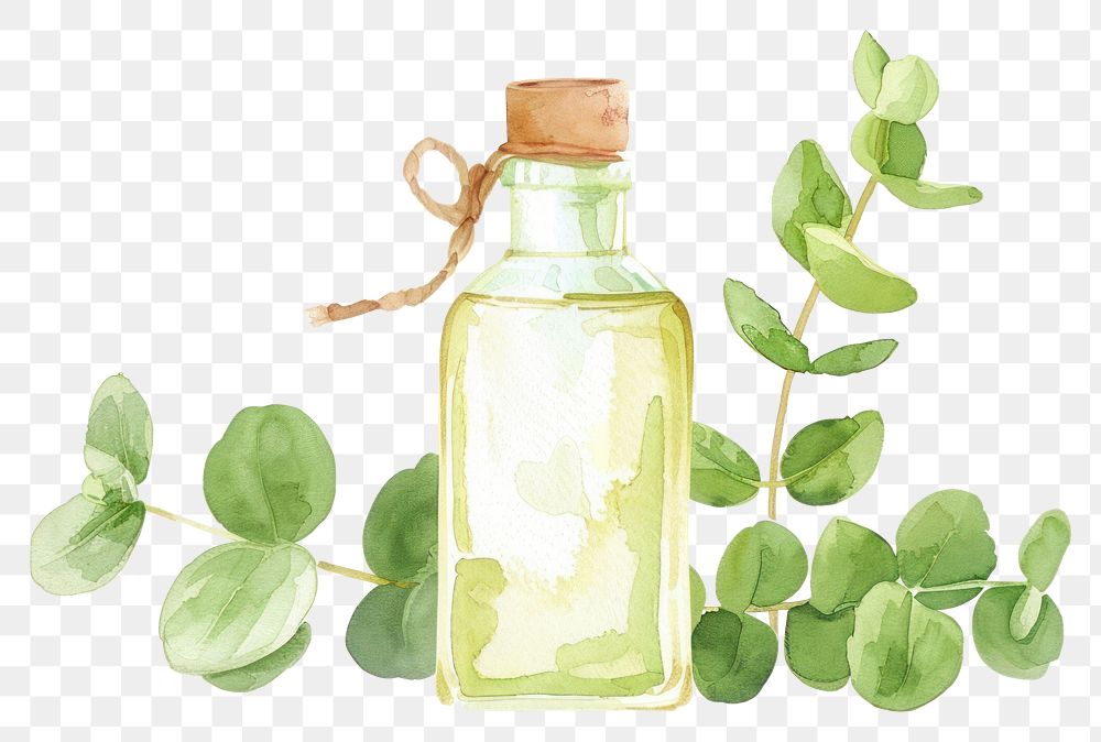 PNG Eucalyptus oil cosmetics perfume herbal.