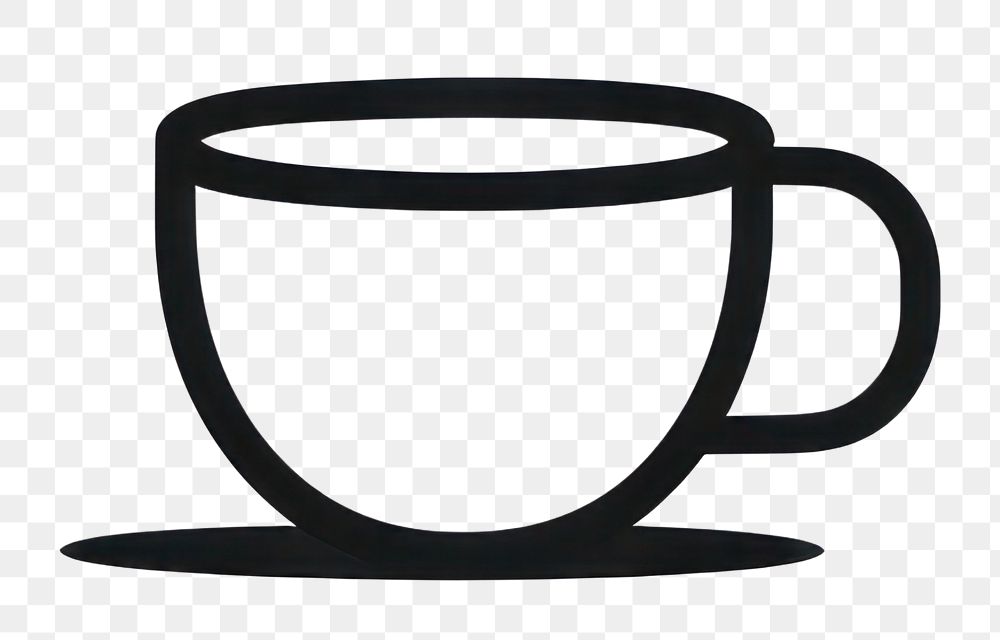 PNG Coffee mug beverage saucer drink.
