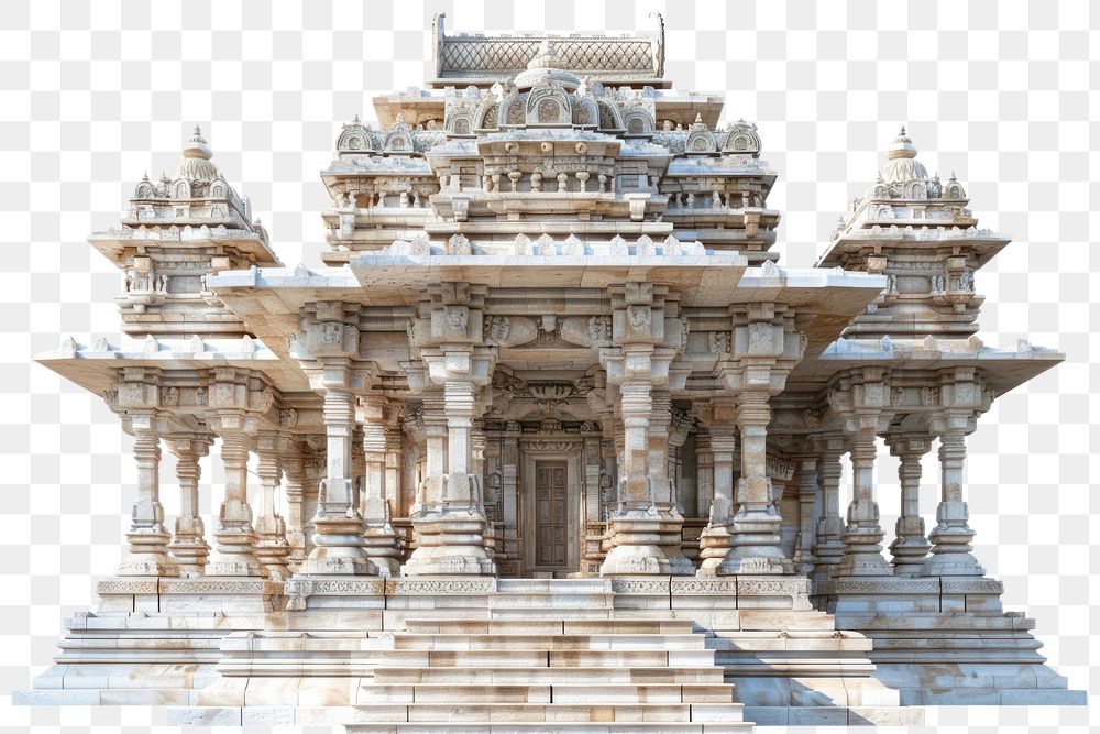 PNG India temple building architecture.
