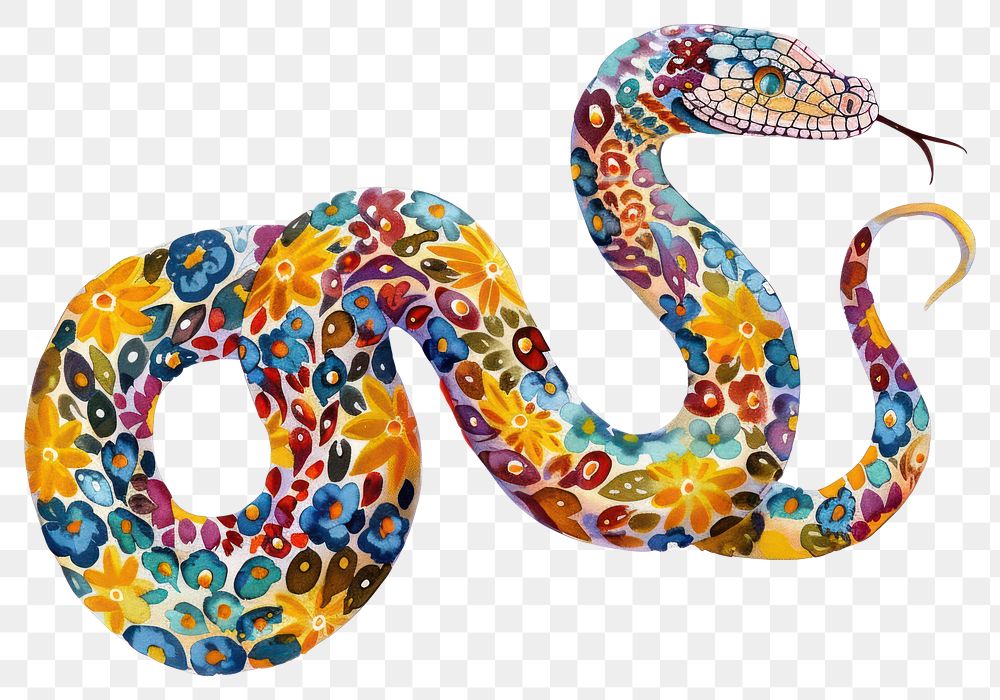 PNG Snake reptile animal art.