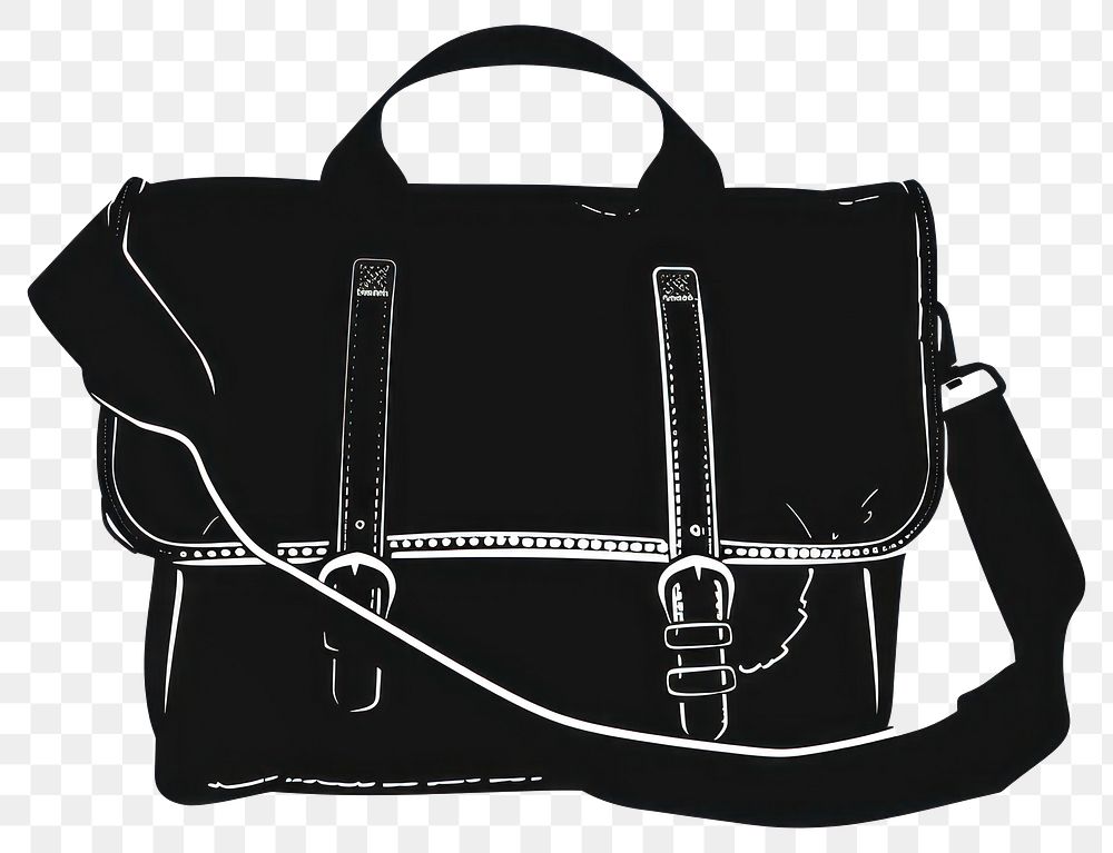 PNG Messenger bag accessories accessory briefcase.