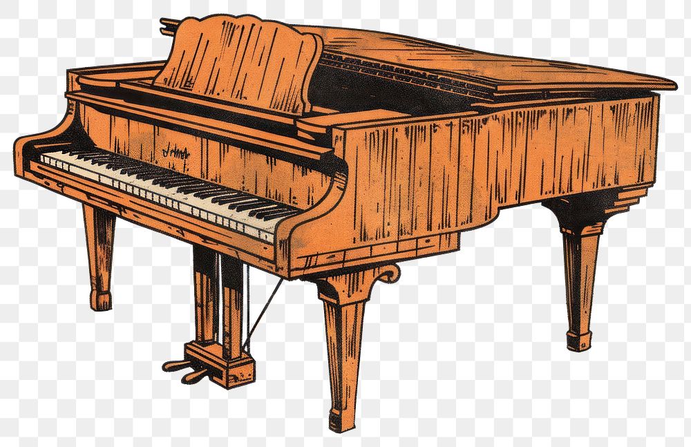 PNG Piano keyboard musical instrument grand piano.