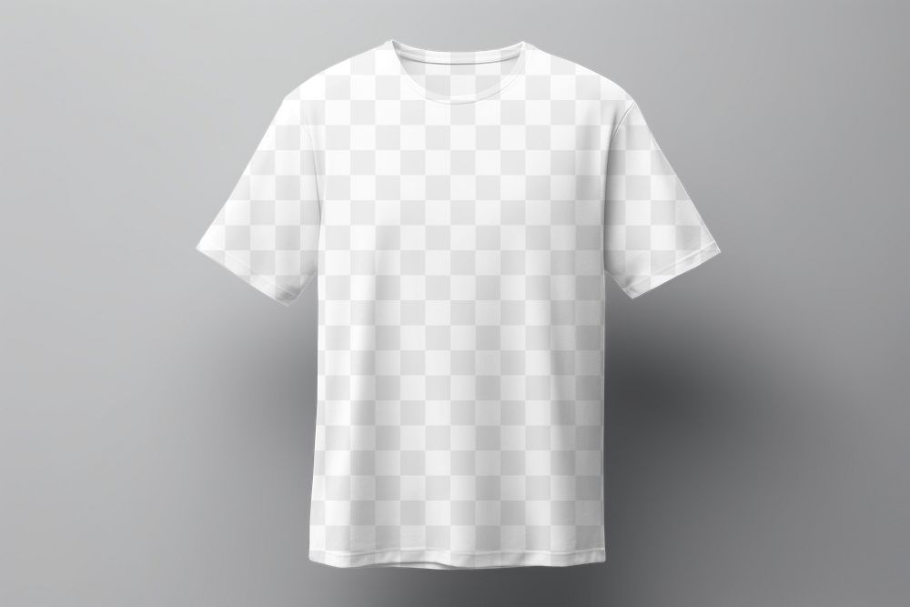 PNG t-shirt mockup, transparent design